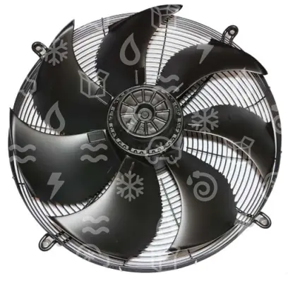 ventilátor sací, d = 500 mm, 1~230V, 50 Hz, 4 pol, FN, Ziehl-Abegg (167956)